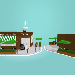 my new cafe shop