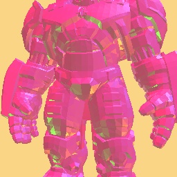 Pink mecha-suit!