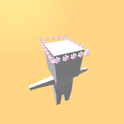 Pink flower crown