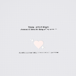 Shoutout to : stitchMagic