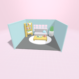 pastel living room!