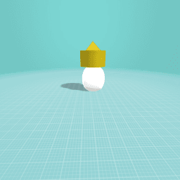 A egg with a hat