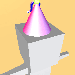 NEON Party Hat