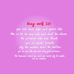 every one plz help king wolf 113