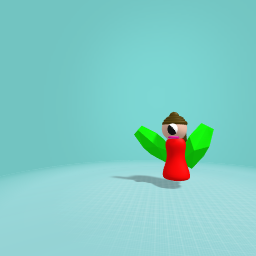 Weird flying alien