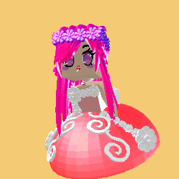 Pink girl dress