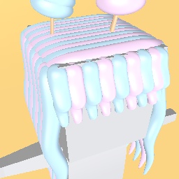 Cotton candy hair (free)