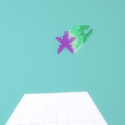 Comes down a shooting star