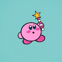 Kirby with Wand
