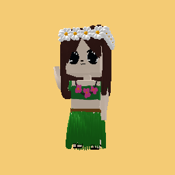 Hula girl (different hair!)