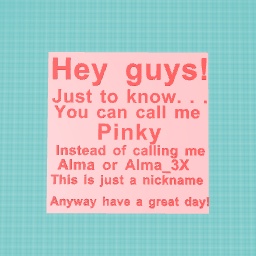Call me Pinky