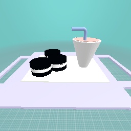 Oreos and milk ^w^