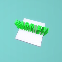 My name in 3D