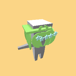 Idk some starry green hair