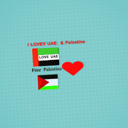 I am from the uae and I love Palestine very much