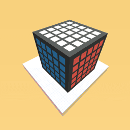 5x5 cube black