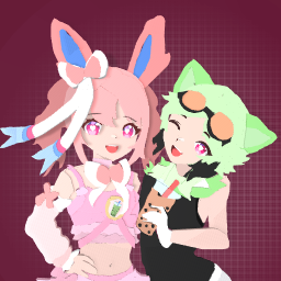 Sylveon And Sprigatito!!!!!