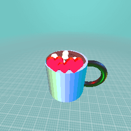 Hot chocolate in a mug