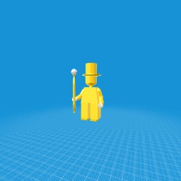 Mr Gold Lego minifigure