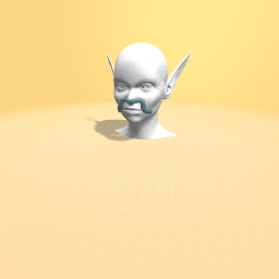 a troll with a moostash