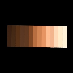 Skin colour Palette