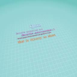 quiz