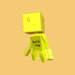 Gold man