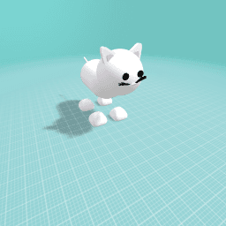 Cream (my snow cat in adopt me)