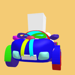 Rainbow car