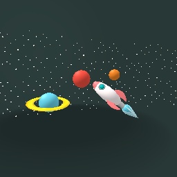 Space scene