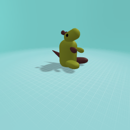 siting kangaroo my name is Joe