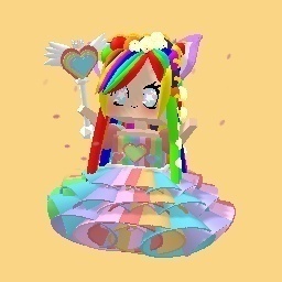Rainbow princess