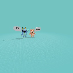 Bluey and Bingo
