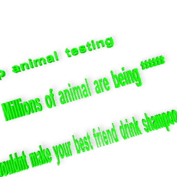 STOP ANIMAL TESTING, this is serious