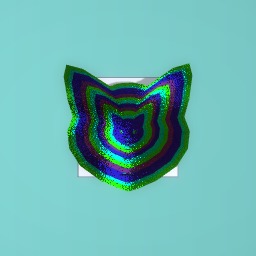 Cool metallic cat