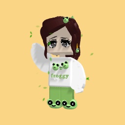 Froggy girl