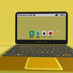 My Golden Laptop (But keyboard)