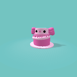 axolotl cake