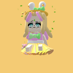 Easter bunny girl