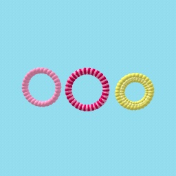 Hair Bobbles for hair set 2