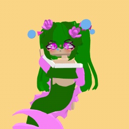 RARE LILY PAD MERMAID!!!
