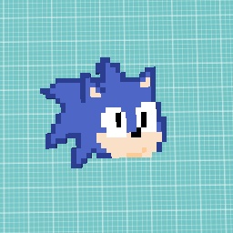 sonic the hedgehog pixel art