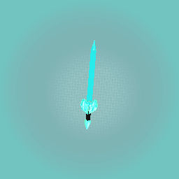 Sword of the diamond statue