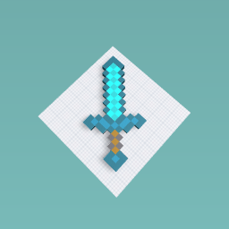 MineCraft Diamond Sword