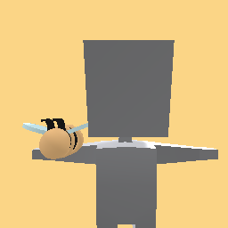 lil bee on the sholder dont ask why its in the nose parts