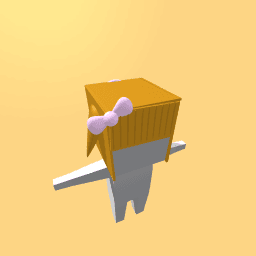 Baby Dog Human-Bangs/ponytail