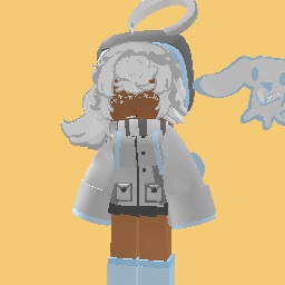 Cinnamoroll Winter Outfit! (With cinnamoroll backpack)