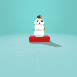 a snowman