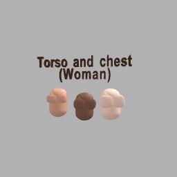Torso and chest (woman) referance!