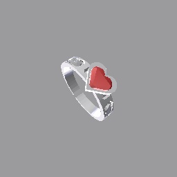 Heart Ruby Ring